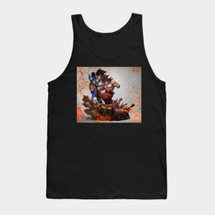 Goku vs vegeta Tank Top